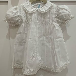 Feltman Brothers White Smock Dress